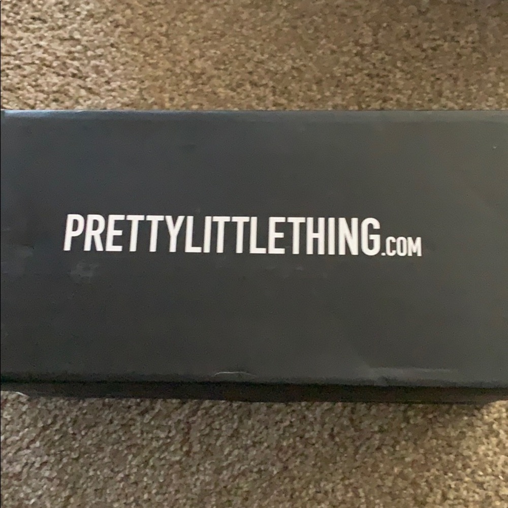 Nude clear mule heel